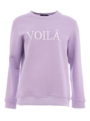 Zdjęcie produktu Zwillingsherz Bluza "Voilà" w kolorze fioletowym rozmiar: L/XL