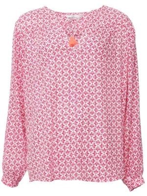 Zdjęcie produktu Zwillingsherz Bluzka w kolorze różowo-białym rozmiar: S/M