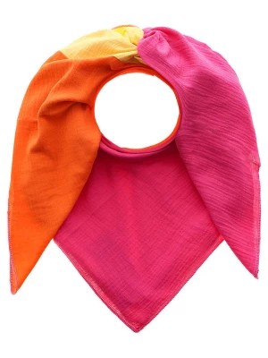 Zdjęcie produktu Zwillingsherz Chusta w kolorze różowo-pomarańczowym - 131 x 114 cm rozmiar: onesize