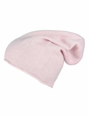Zdjęcie produktu Zwillingsherz Kaszmirowa czapka beanie w kolorze jasnoróżowym rozmiar: onesize
