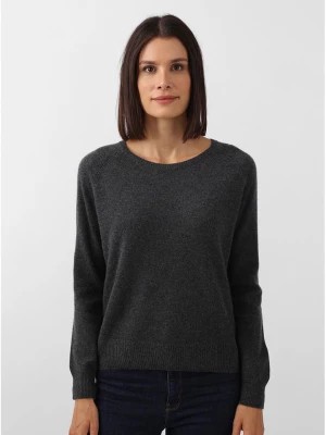 Zdjęcie produktu Zwillingsherz Kaszmirowy sweter w kolorze antracytowym rozmiar: L