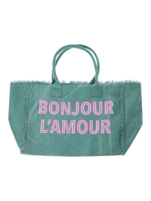 Zdjęcie produktu Zwillingsherz Shopper bag w kolorze zielonym - 62 x 46 x 36 cm rozmiar: onesize