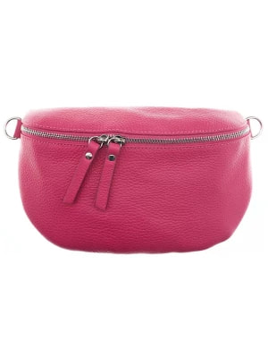 Zdjęcie produktu Zwillingsherz Skórzana torebka w kolorze różowym - 25 x 18 x 5 cm rozmiar: onesize