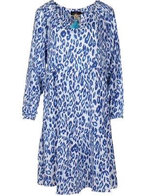 Zdjęcie produktu Zwillingsherz Sukienka "Tara" w kolorze biało-niebieskim rozmiar: S/M