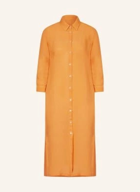 Zdjęcie produktu 120%Lino Sukienka Plażowa Z Lnu orange