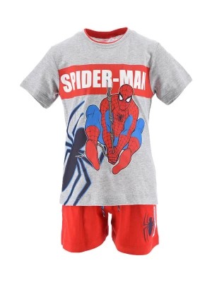 Zdjęcie produktu Spiderman 2-częściowy zestaw "Spiderman" w kolorze szaro-czerwonym rozmiar: 98