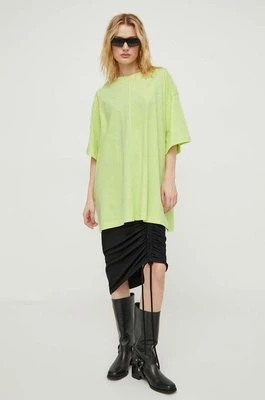 Zdjęcie produktu 2NDDAY t-shirt bawełniany damski kolor zielony