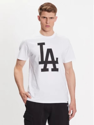 Zdjęcie produktu 47 Brand T-Shirt Los Angeles Dodgers Imprint 47 Echo Tee Biały Regular Fit