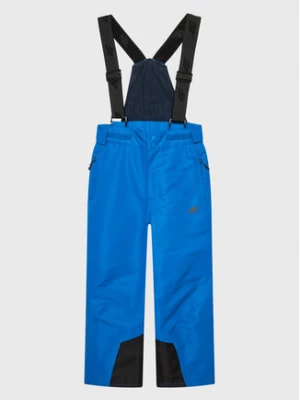 Zdjęcie produktu 4F Spodnie narciarskie HJZ22-JSPMN001 Niebieski Regular Fit