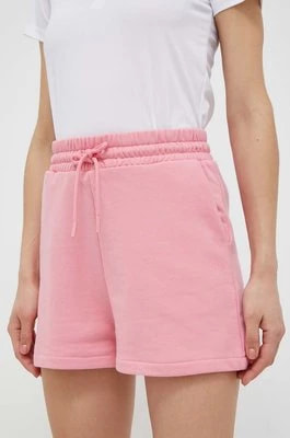 Zdjęcie produktu 4F szorty damskie kolor różowy gładkie high waist