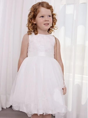 Zdjęcie produktu Abel & Lula Sukienka elegancka 5035 Biały Regular Fit
