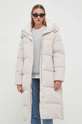 Zdjęcie produktu Abercrombie & Fitch kurtka damska kolor beżowy zimowa