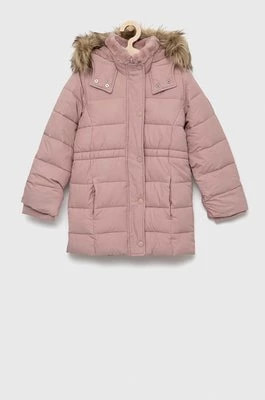 Zdjęcie produktu Abercrombie & Fitch kurtka dziecięca kolor różowy