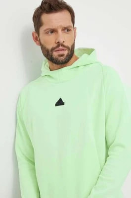 Zdjęcie produktu adidas bluza Z.N.E męska kolor zielony z kapturem IR5212