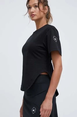 Zdjęcie produktu adidas by Stella McCartney t-shirt damski kolor czarny IN3656