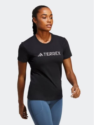 Zdjęcie produktu adidas Koszulka techniczna Terrex Classic Logo T-Shirt HZ1392 Czarny Regular Fit