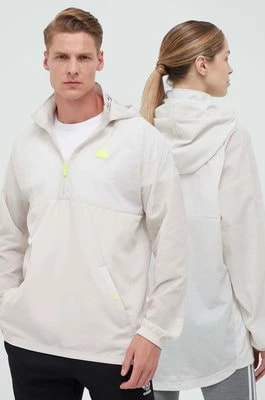 Zdjęcie produktu adidas kurtka kolor beżowy przejściowa
