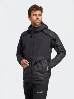 Zdjęcie produktu adidas Kurtka przejściowa Terrex Utilitas RAIN.RDY 2.5-Layer Rain Jacket HN2928 Czarny Regular Fit
