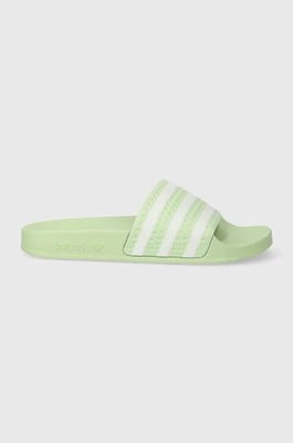 Zdjęcie produktu adidas Originals klapki Adilette damskie kolor zielony IE3048