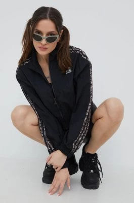 Zdjęcie produktu adidas Originals kurtka HT5987 damska kolor czarny przejściowa oversize HT5987-BLACK