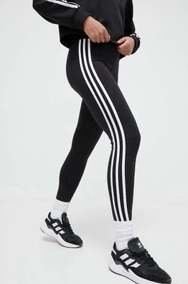 Zdjęcie produktu adidas Originals legginsy 3-Stripe Leggings damskie kolor czarny z aplikacją IP2968
