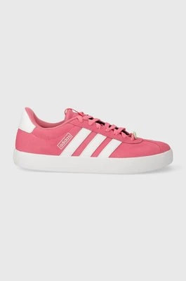 Zdjęcie produktu adidas sneakersy zamszowe COURT kolor różowy ID9075