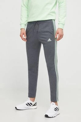 Zdjęcie produktu adidas spodnie dresowe kolor szary gładkie IS1367