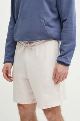 Zdjęcie produktu adidas szorty bawełniane kolor beżowy IR5258