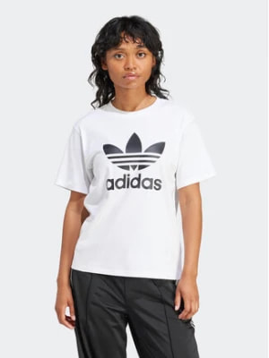 Zdjęcie produktu adidas T-Shirt Trefoil IR9534 Biały Regular Fit