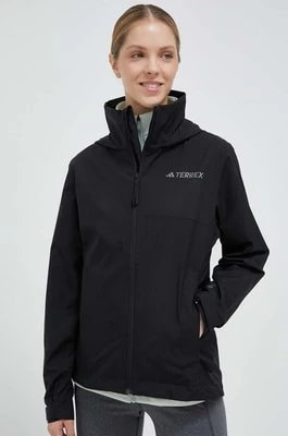 Zdjęcie produktu adidas TERREX kurtka przeciwdeszczowa Multi RAIN.RDY damska kolor czarny przejściowa