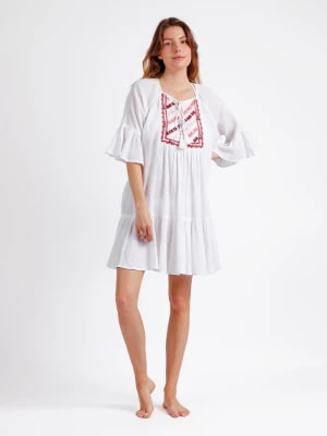 Zdjęcie produktu admas Sukienka w kolorze białym rozmiar: M
