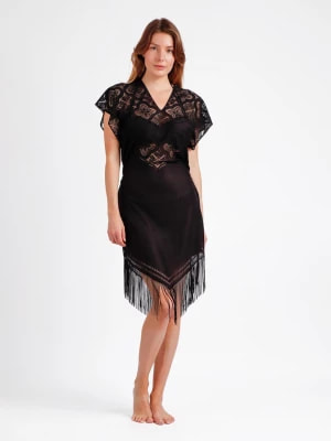 Zdjęcie produktu admas Sukienka w kolorze czarnym rozmiar: L