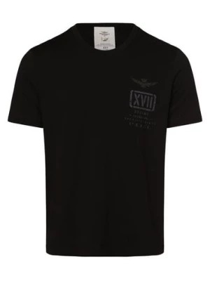 Zdjęcie produktu Aeronautica T-shirt męski Mężczyźni Bawełna czarny nadruk,