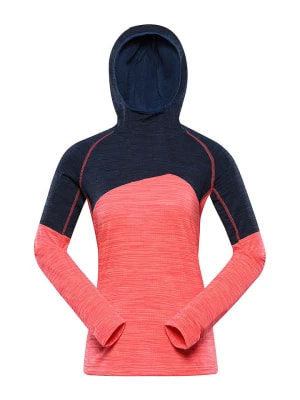 Zdjęcie produktu Alpine Pro Bluza polarowa "Gorfa" w kolorze różowo-granatowym rozmiar: M