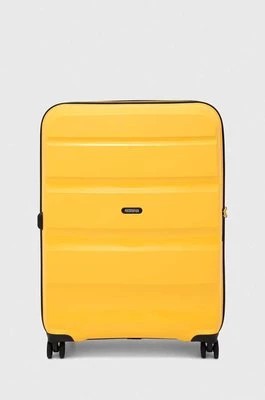 Zdjęcie produktu American Tourister walizka kolor żółty