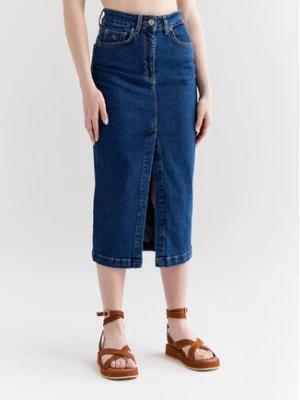 Zdjęcie produktu Americanos Spódnica jeansowa Georgia Niebieski Slim Fit