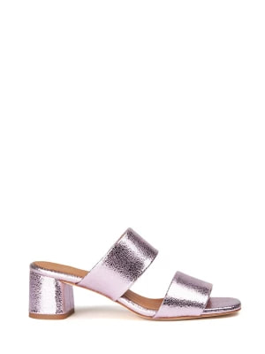 Zdjęcie produktu Anaki Skórzane sandały "Gilda" w kolorze fioletowym rozmiar: 36