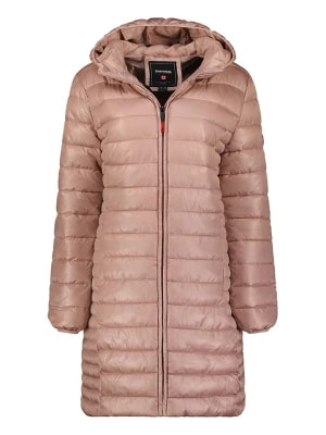 Zdjęcie produktu ANAPURNA Płaszcz pikowany w kolorze szaroróżowym rozmiar: XXL