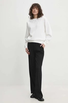 Zdjęcie produktu Answear Lab bluza damska kolor biały gładka