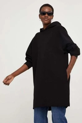 Zdjęcie produktu Answear Lab bluza kolor czarny mini oversize