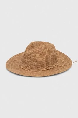 Zdjęcie produktu Answear Lab kapelusz kolor brązowy