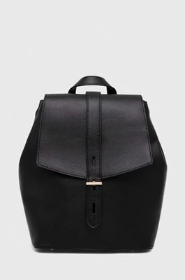 Zdjęcie produktu Answear Lab plecak skórzany damski kolor czarny mały gładki