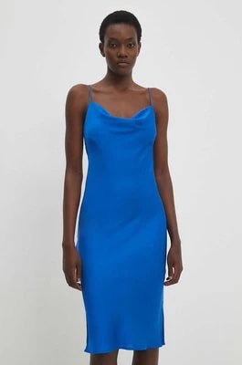 Zdjęcie produktu Answear Lab sukienka kolor niebieski mini dopasowana