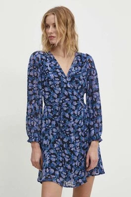 Zdjęcie produktu Answear Lab sukienka kolor niebieski mini oversize