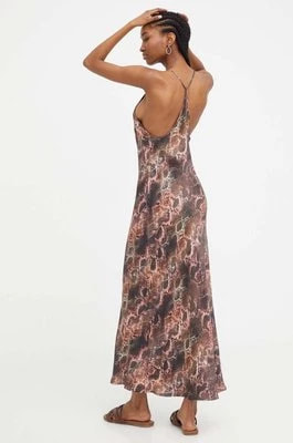 Zdjęcie produktu Answear Lab sukienka X kolekcja limitowana BE SHERO kolor różowy maxi dopasowana