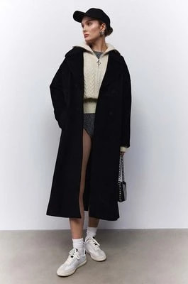 Zdjęcie produktu Answear Lab sweter damski kolor beżowy z półgolfem