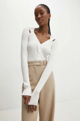 Zdjęcie produktu Answear Lab sweter damski kolor biały lekki