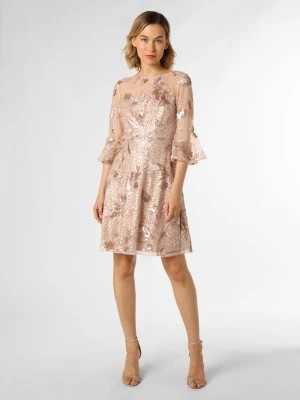 Zdjęcie produktu Apriori Damska sukienka wieczorowa Kobiety Sztuczne włókno różowy jednolity,