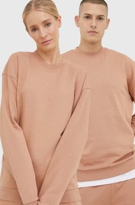 Zdjęcie produktu Arkk Copenhagen bluza bawełniana unisex kolor beżowy gładka