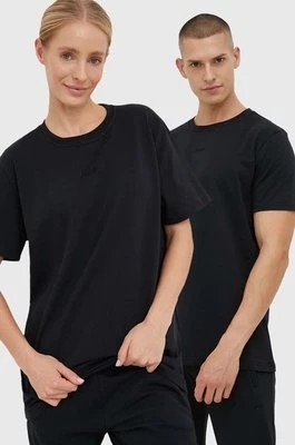 Zdjęcie produktu Arkk Copenhagen t-shirt bawełniany kolor czarny gładki